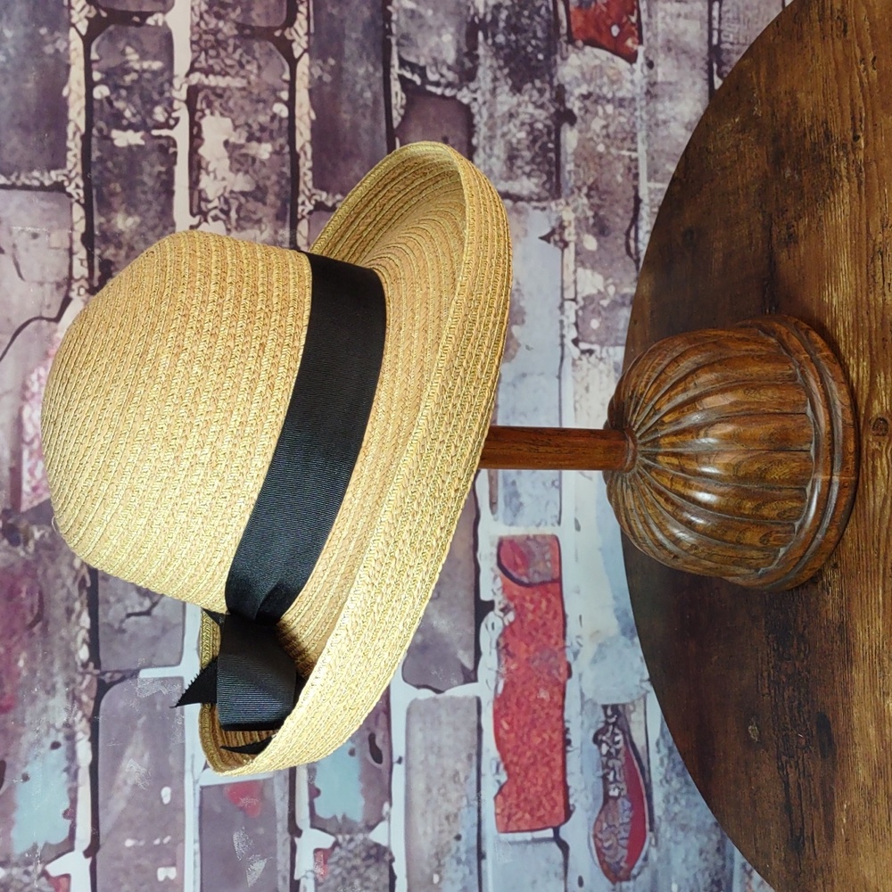 Banash Woven Raffia Hat - Picture 2 of 8